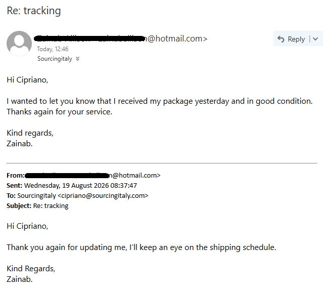 Shipping Parcel To USA 606